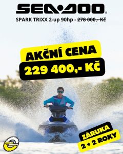 SEA-DOO SPARK TRIXX 900 HO ACE 2-up iBR 90hp modrá